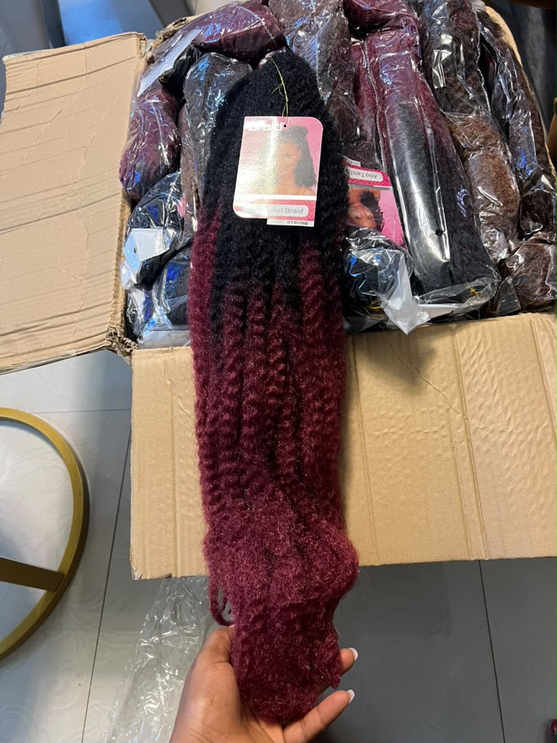 Afro Twist Braid – Marron